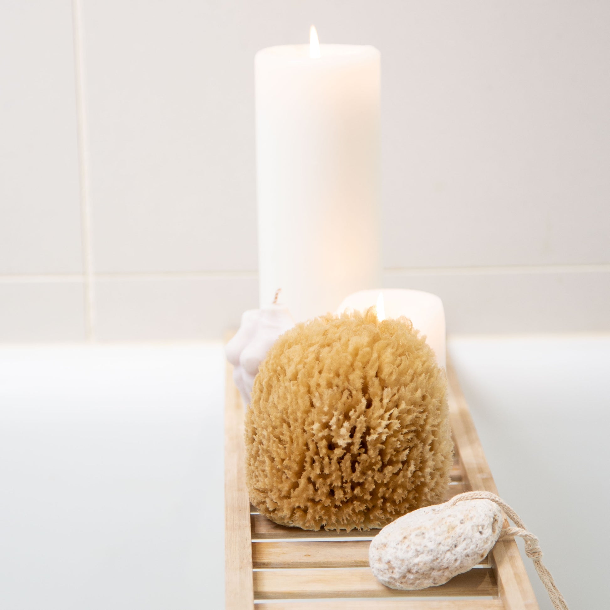 Naroa Soft Natural Sponge | Gentle Sea Sponge for Bathing Healthy Skin |  Unbleached Shower Body Scrubber Puff | Eco Friendly Bath Spa Sponge (Soft 